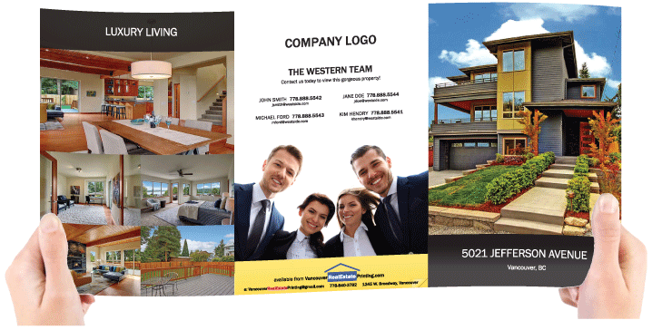10 cents Brochure - Cheapest Color Brochure in Vancouver, 10 cents Flyer Postcard Print and Copies Printing in Vancouver 778-707-7177